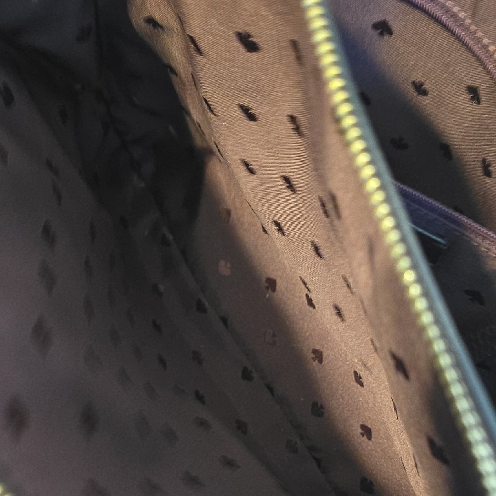 Kate Spade Dark Plum Wine Leather Shoulder Bag - Picture 4 of 9